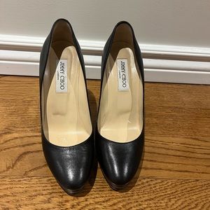 Jimmy Choo Black Pumps - Size 38.5